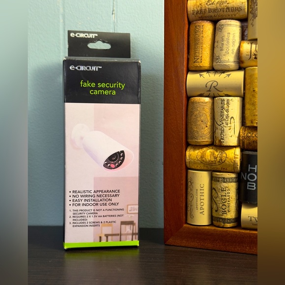 Fake Security Camera, just enough to scare them away. - Picture 1 of 4